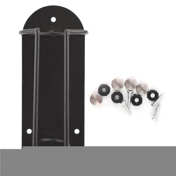 Qarigey Soporte para cortadora de glaseado de acero inoxidable, estante de exhibición, soporte para cortadora de pelo, accesorios para estante (negro) Cuidado del cabello Qarigey CE002639-00