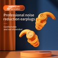 thumbnail image 3 of Ear Plugs for Sleeping Noise Cancelling, Perfect Fit Soft Silicone Reusable Earplugs for Noise Reduction Hearing Protection (Black), 3 of 5