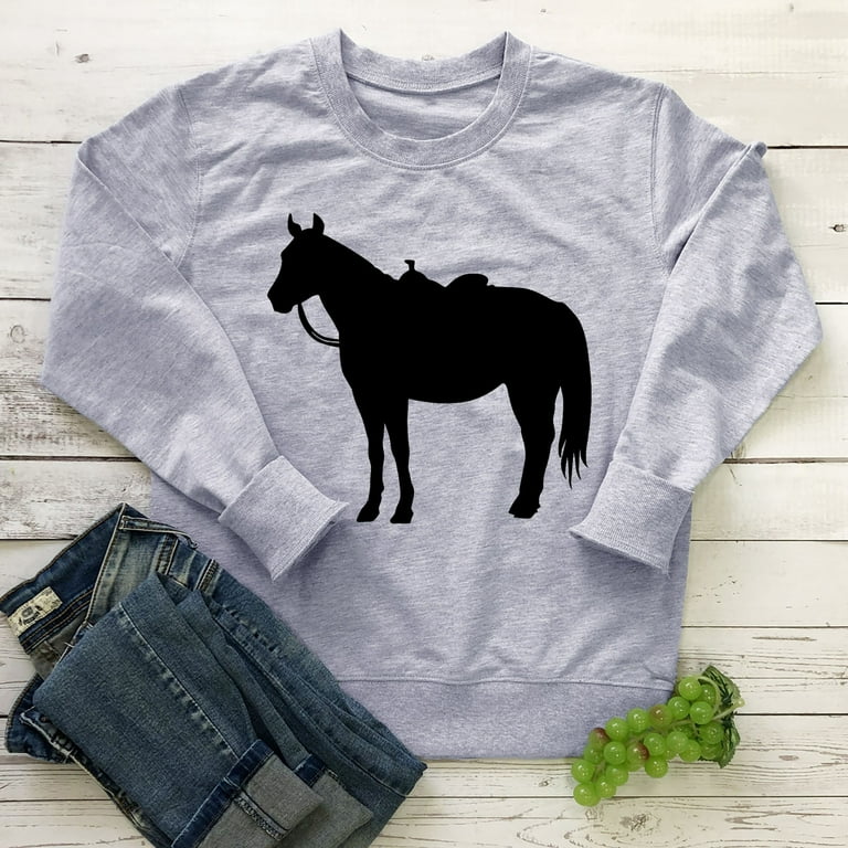 Girls deals horse sweatshirt