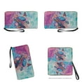 thumbnail image 4 of ZUXONGSY Turtle Hibiscus Butterfly Print Top Handle Satchel Purses Set of 2 for Women Large Tote Bag Satchel Handbags Shoulder Bag with PU Cash Wallet for Hiking Shopping, 4 of 5