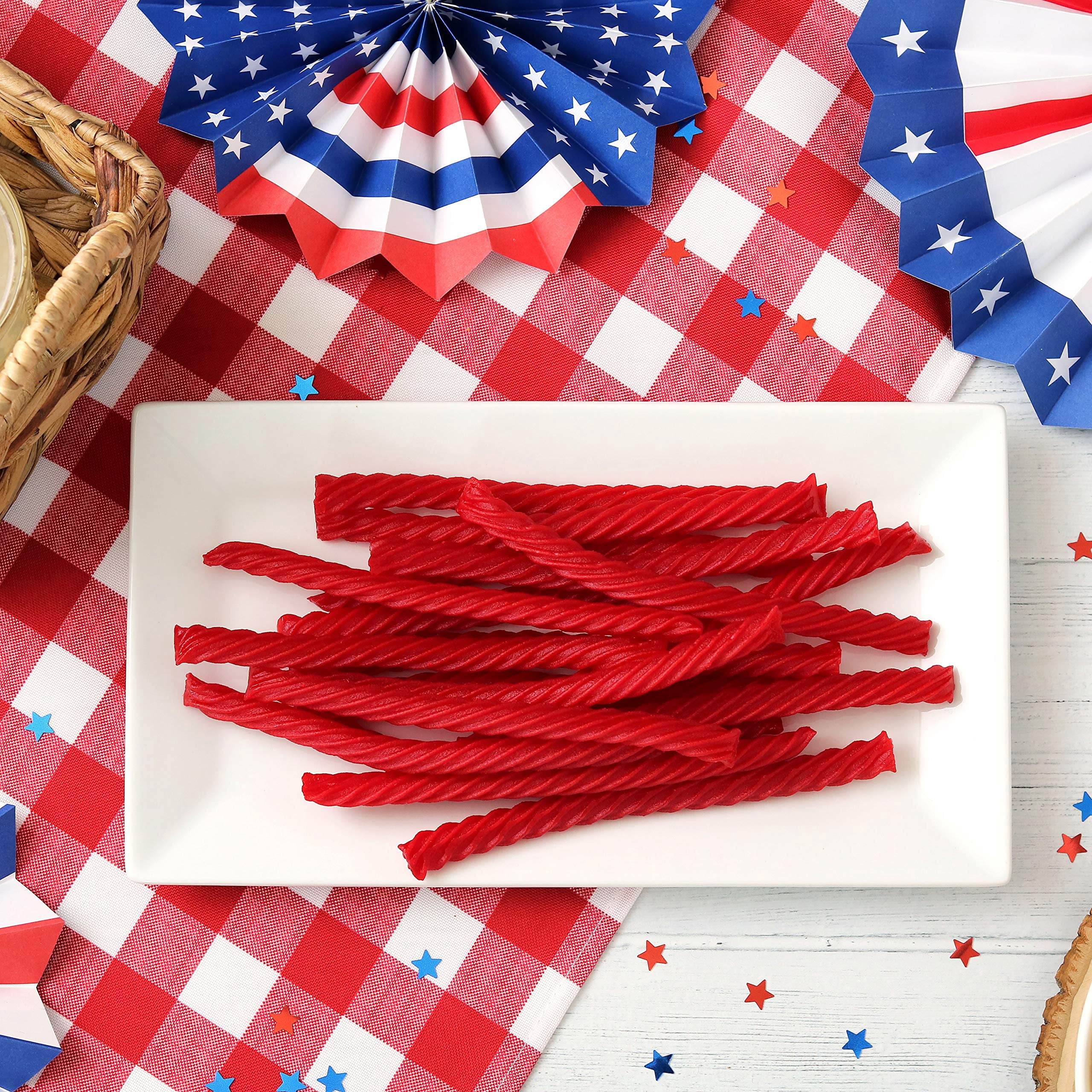 Red Vines Original Red Twists, 5 oz Tray (Pack of 6)