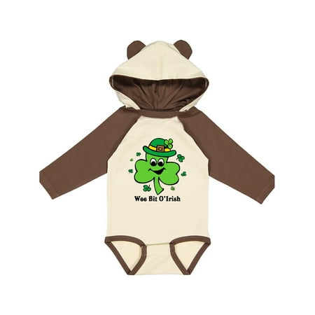 

Inktastic Wee Bit O Irish Gift Baby Boy or Baby Girl Long Sleeve Bodysuit