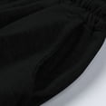 thumbnail image 5 of Pxiakgy Slim Sports Casual Shorts Pants Shorts High Women's Solid Summer Color Waist Pants Black1 + M, 5 of 8