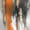Brown Tan, variant on Manfei Bold Abstract Art Blackout Curtains Set of 2 (52x84 Each), Orange Black Gold Ombre Curtain