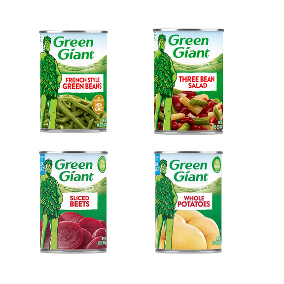 Green Giant Chef’s Choice Variety Pack – 8-Can Culinary-Grade Veggie Selection