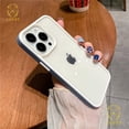 thumbnail image 1 of COVET Carcasas transparente bicolor para teléfono móvil a prueba de caídas Funda Case Carcasa para iPhone 13 12 11 Pro Max XR XS Max 7 8 Plus, 1 of 4