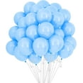 thumbnail image 1 of Light Blue Balloons Arch Kit Balloon Garland Kit Birthday Balloons 120pcs, 1 of 7