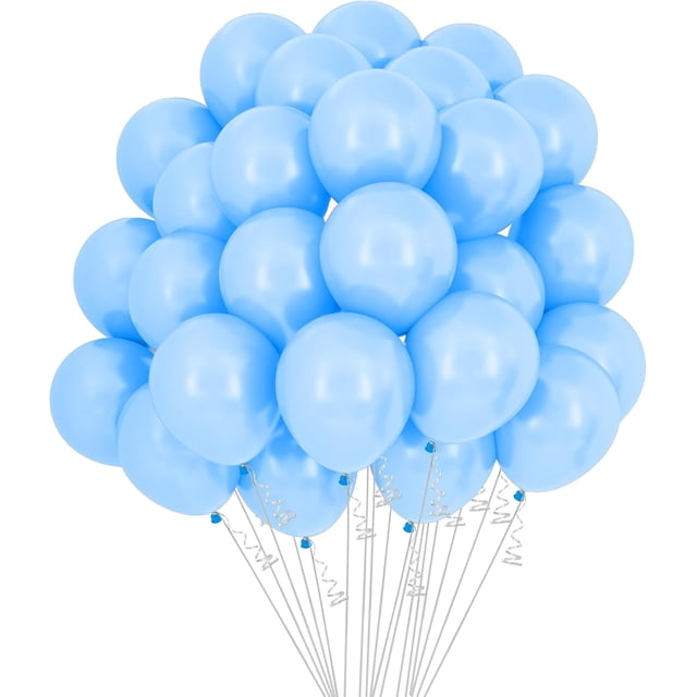 Light Blue Balloons Arch Kit Balloon Garland Kit Birthday Balloons 120pcs