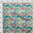 thumbnail image 3 of oneOone Rayon Light Pink Fabric Tropical Sewing Craft Projects Fabric Prints By Yard 56 Inch Wide, 3 of 5