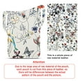 thumbnail image 4 of Elegant Choise Cell Phone Holder Case with Belt Loop Leather Holster Pouch for Men, White, 4 of 11