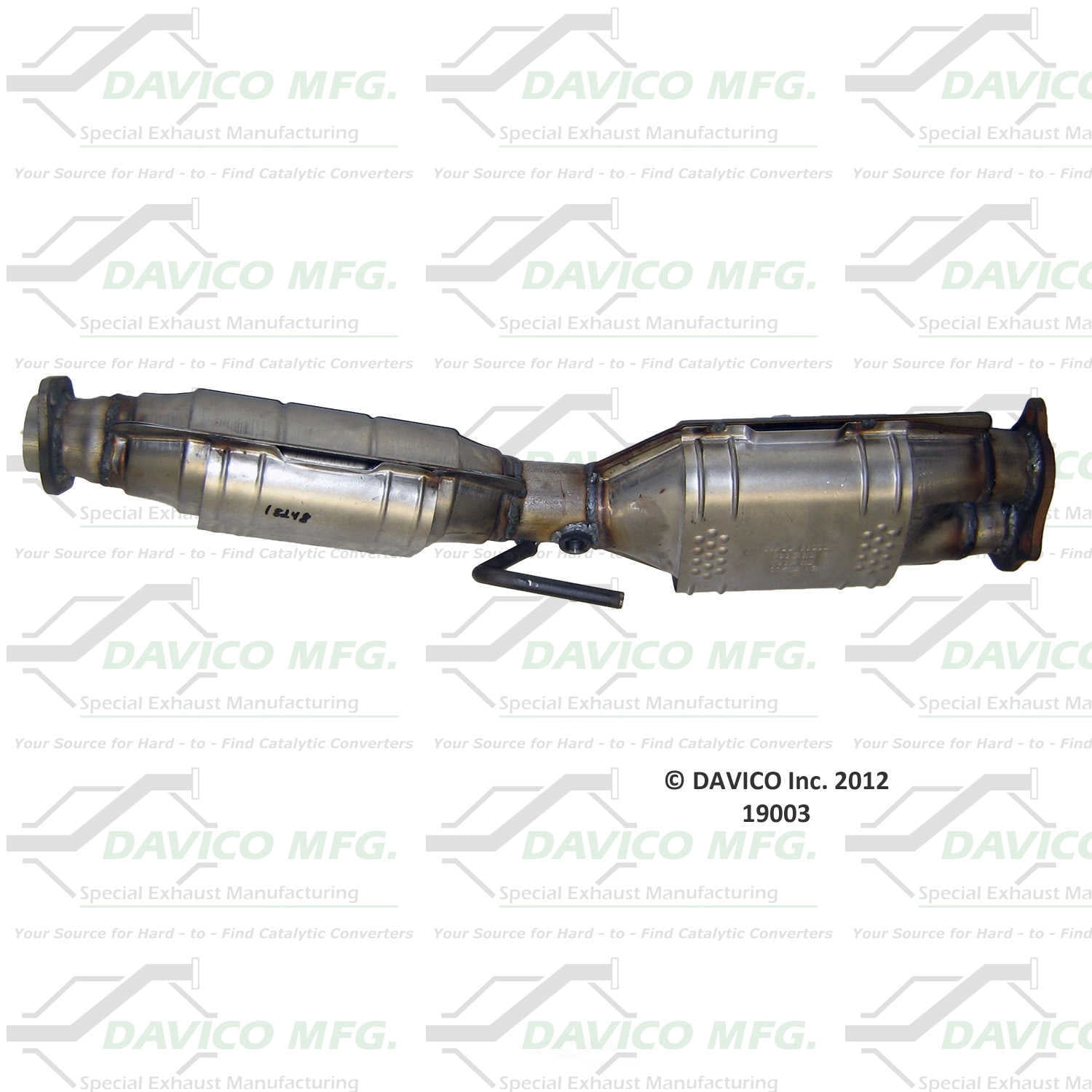 Davico Mfg 19003 Direct-Fit Catalytic Converter