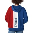 thumbnail image 2 of Women's Starter Royal Buffalo Bills Power Move Long Sleeve Pullover Hoodie, 2 of 2