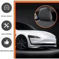 thumbnail image 3 of shiyou-Pack-2 Car Seat Headrest Cover, Reusable Flexible Headrest Protector, Universal Headrest Anti-Dirty Covers, Fully Wrapped Car Headrest Accessory (Black), 3 of 4