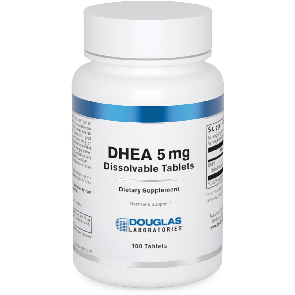 Douglas Laboratories DHEA 5 mg Micronized Supplement to Support