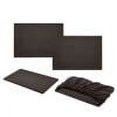thumbnail image 5 of BOVXNPU Four Piece Fitted Sheet Set Bed Sheet Home Textile Solid Color Imitation Satin, 5 of 5