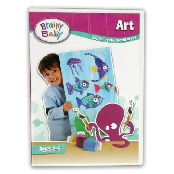 Brainy Baby Art DVD: Exploring the World of Art Deluxe Edition