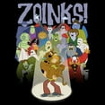 thumbnail image 2 of Men's Scooby Doo Zoinks Monster Audience  Graphic Tee Black Small, 2 of 5