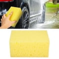 thumbnail image 4 of Sponge Cleaner Handheld Square Shape Nonslip Washing Tool Car Auto Motorcycle Yellow 10 Pcs, 4 of 7