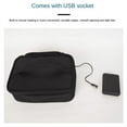 thumbnail image 3 of USB Bank Food Heating Lunch Box Waterproof Picnic Food Warmer Container Bag Electric Lunch Box Bag, 3 of 9