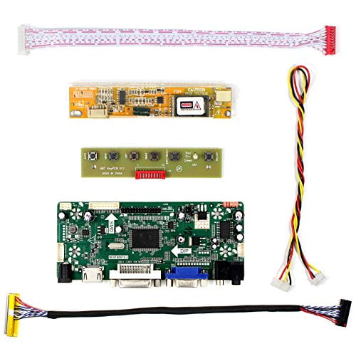 Hdmi + Vga + Dvi + Audio Carte Contrôleur LCD d'Entrée pour B156XW01 LTN156AT01 15.6" 1366x768 1CCFL 30Pins Panneau LCD