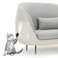 thumbnail image 3 of LAMIRO Pet Couch Protector, Clear Pet Cat Dog Claw Guards Self-Adhesive Pads, Discreet Cat Scratch Furniture Protector Pad Deterrent, Cover to Protect The Upholstery, Door, Walls, Mattress, Car Seat, 3 of 4