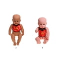 thumbnail image 3 of Vogacara Muñeca de vinilo realista para recién nacidos, escuela, Baby Shower, baño de simulación realista, juguete educativo, regalos de Festival Muñecas y casas de muñecas Tipo 2 Vogacara FN011603-02, 3 of 6