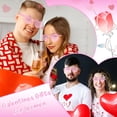 thumbnail image 3 of HBMYN 2026 New Valentines Heart Shaped Glasses for Women Girls 12 Pairs Valentines Party Favors Sunglasses Galentines Day Decorations Valentine Glasses Goodie Bag Stuffers Gifts Eyewear Accessories, 3 of 3