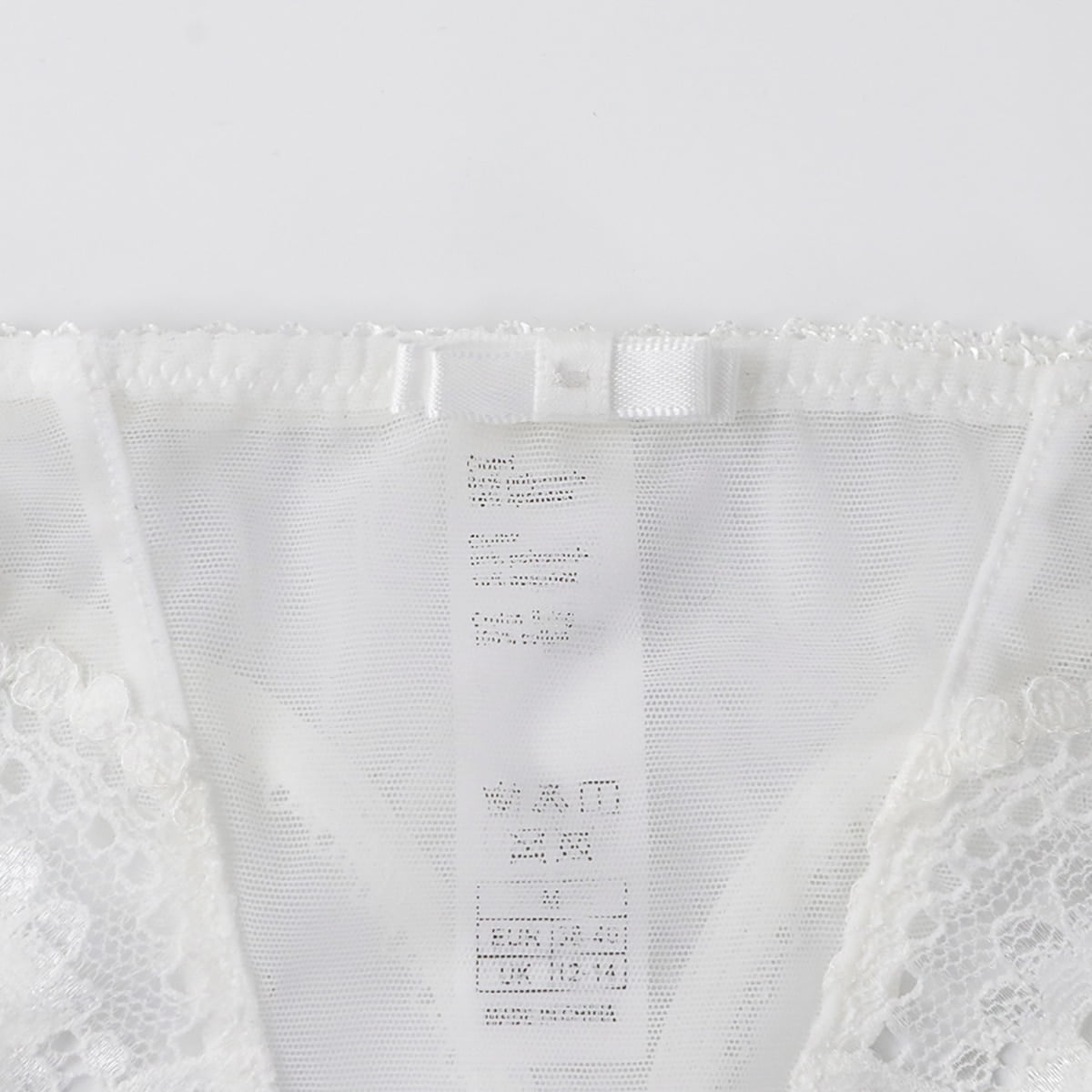 Varsbaby Women's Bra and Panties Set Lace Panties and Thongs Lingerie Set 3 Pce