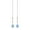 style5, variant on 2 Pack Teardrop Crystal Sun Catcher Crystal Prism Pendant for Window Car Garden Home Decor