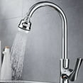 thumbnail image 2 of 360° Rotatable Tap Head Faucet Extender 3 Water Modes Splash-Proof Kitchen Tap Sprayer with Leak-proof, 2 of 8