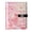 PinkHeartWave, variant on DIY Pinkbutterflyfield Printed Microfiber Leather Notebook 9.2x6.7" Refillable Binder Journal with Pen Loop&Pockets 100 Sheets