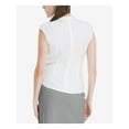 thumbnail image 2 of MAX STUDIO Womens Ivory Sleeveless Mandarin Collar Tunic Top Size: L, 2 of 2