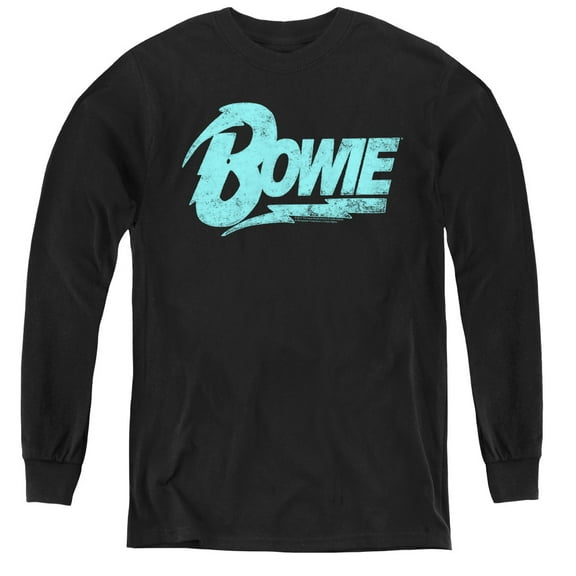 David Bowie - Logo - Youth Long Sleeve Shirt - Small