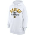 thumbnail image 2 of Men's Starter  White Boston Bruins Puck Pullover Hoodie, 2 of 3