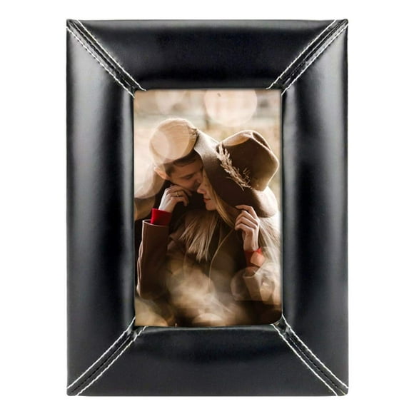 Serre-livres En Bois Furio – Avec Cadre Photo 3.5x5 – Style Art Déco