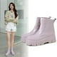 thumbnail image 1 of Botas de lluvia de fondo grueso de moda para mujer, botas de lluvia de fondo suave antideslizantes con tubo medio impermeables, 1 of 6
