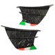 thumbnail image 2 of 2 piezas de carenados de alerón lateral de motocicleta aptos para NINJA 400 250 Z900 Z1000 estilo mármol brillante, 2 of 5