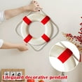 thumbnail image 3 of Mediterranean Style Lifebuoy Wall Hanging Decoration, Creative Home Decoration Foam Swimming Ring For Wall Decoration And Photo Background, Lightweight Durable Foam Material For, 3 of 6