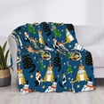 thumbnail image 3 of Rateoe Different Cats Christmas Pattern Flannel Throw Blanket, Ultra-soft Blanket for Bed, Couch, Car, Hypoallergenic Anti-pilling blanket-60"x50"(Horizontal), 3 of 6