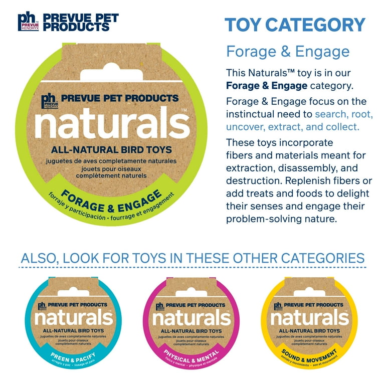 PREVUE NATURALS DUTCHESS BIRD TOY PREVUE NATURALS DUTCHESS BIRD TOY