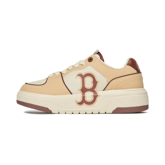 MLB Chaussures de Course Unisexes Chunky Liner Boston Red Sox Brown/Gum