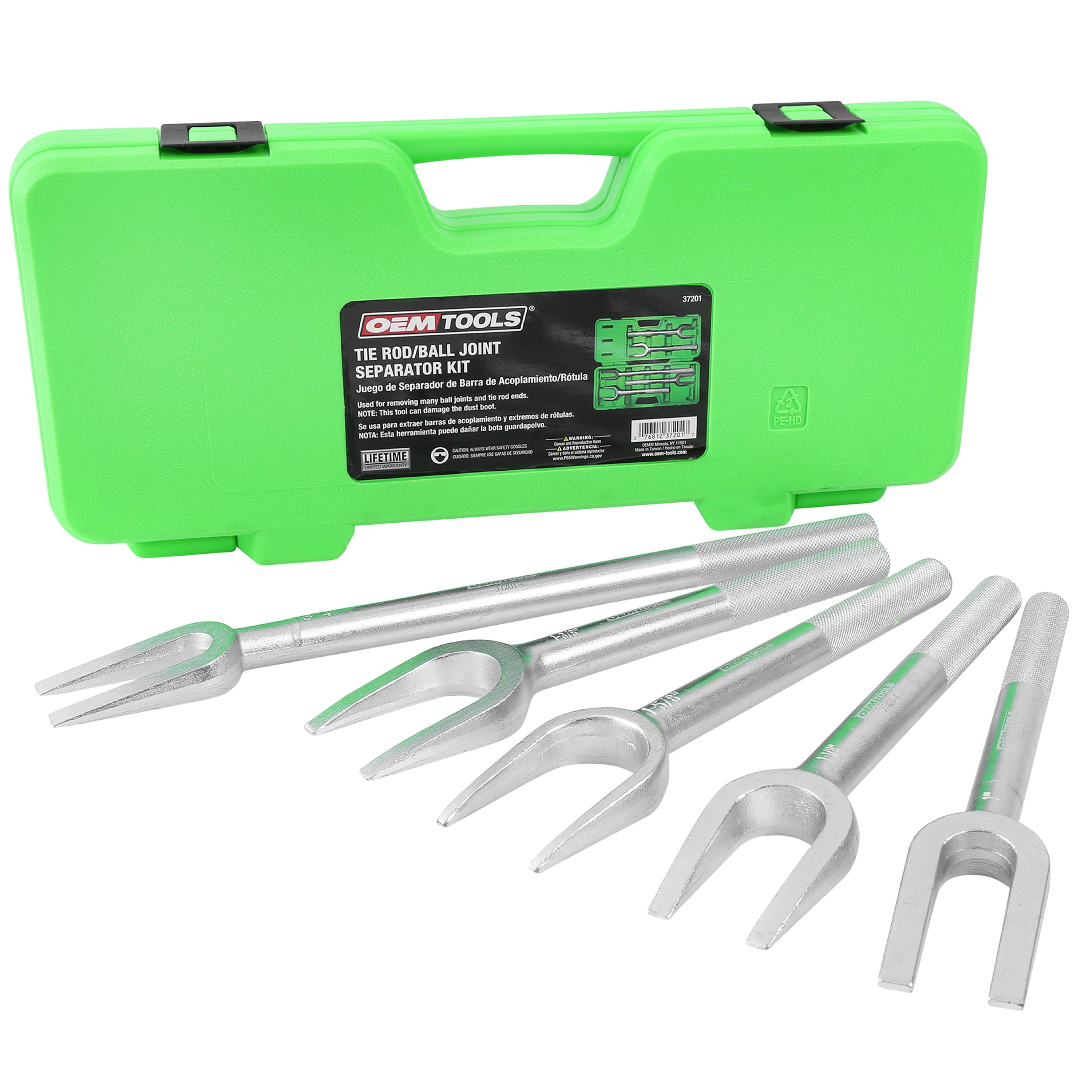 OEMTOOLS 37201 5 Piece Tie Rod/Ball Joint Separator Kit