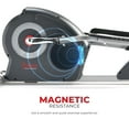 thumbnail image 5 of Sunny Health & Fitness Connected Cardio Elliptical, Elite Interactive Series Exercise w Smart Bluetooth & FREE SunnyFit® App - SF-E320047, 5 of 15