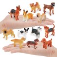 thumbnail image 2 of Juego de figuras de perro en miniatura genéricas de 12 piezas de PVC realista, 2 of 2