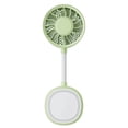 thumbnail image 2 of Clip On Mini Fan,Dual Purpose Magnetic and Clamp Base Enables Flexible Multi Spot Fixation,Rechargeable Three Speed Portable Cooling Fan for Youngster Desk Bedside and Outdoor Stroller Cooling, 2 of 6