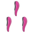 thumbnail image 1 of yingyy 1/2/3/5 Brosse à Cheveux Professionnelle de Style Démêlant rose Rouge, Noir 3PCS, 1 of 6