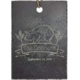 thumbnail image 2 of Personalized 9 3/4" x 13 3/4" Natural Slate Cutting Board, 10 Diffrerent Designs, Custom text Board, Wedding Gifts for the Couple, Housewarming Gift & Kitchen Sign (Rectangle Slate - 02, Design 05), 2 of 12