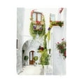 thumbnail image 2 of Popp, Grace 20x24 Gold Ornate Wood Framed with Double Matting Museum Art Print Titled - Bougainvilla Alley I, 2 of 4