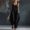 Black, variant on Women's 2026 Summer Sleeveless U‑Neck Harem Jumpsuit, Multi Pocket Loose Drop Crotch Casual Long Romper for Boho Vacation Beach Daily Streetwear