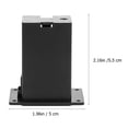 thumbnail image 4 of Battery Storage Pickup Battery Boxes Black 4Pack 2.16X1.97X1.18Inch, 4 of 4